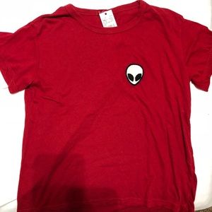Brandy Melville Alien Shirt Brand New